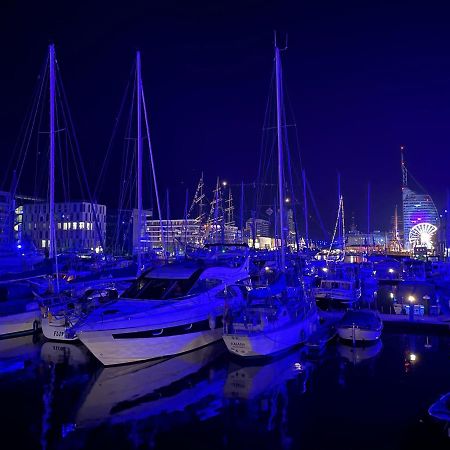 Ferienwohnung Romeike "Newport" Bremerhaven Exterior foto